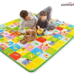 Baby Play Mat Waterproof -Non-Slip 2 Side Kids Playing  Mats