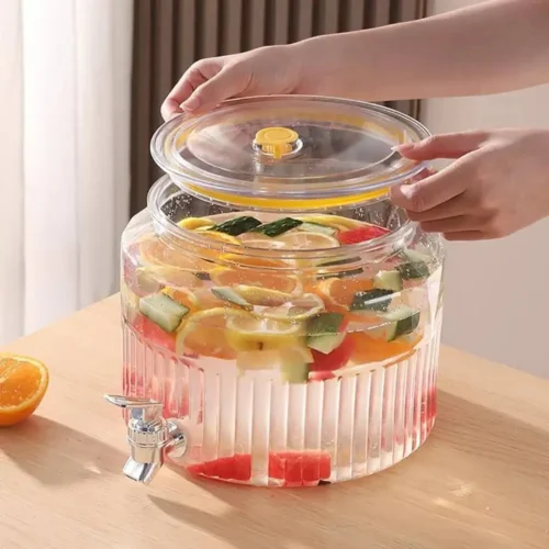 Acrylic Round Juice Dispenser
