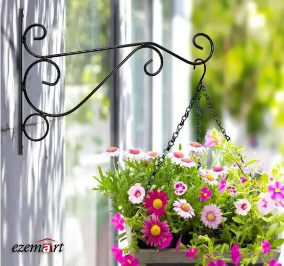 Iron Wall Hanging Stand For Plant Pack