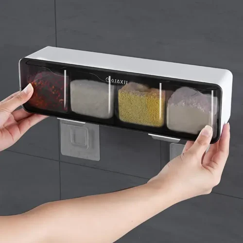 Seasoning Box Four Grid Wall Mounted online buy in pakistan