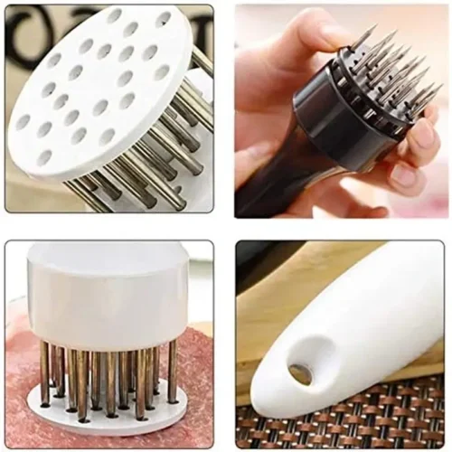 Stainless Steel Needles Multi Function Meat Tenderizer - Image 2