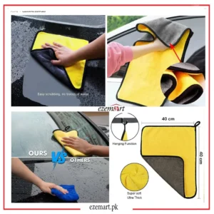 Microfiber Car Cleaning Towels Soft 