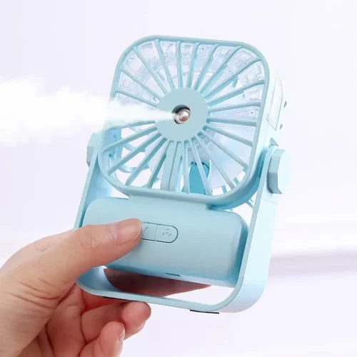 USB-Rechargeable-Handheld-Humidifier-Fan in pakistan