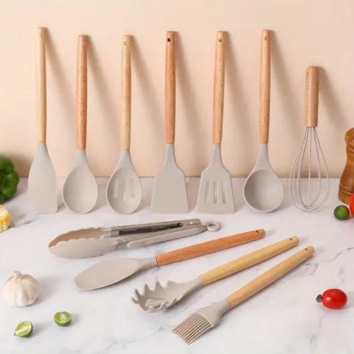 12pcs Silicone Utensil Sets fir cooking