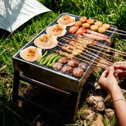 Foldable BBQ Grill Portable Foldable BBQ Grill