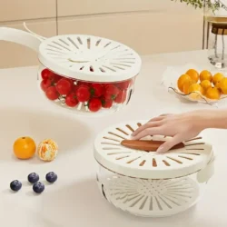 Foldable Kitchen Draining Basket