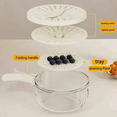 Fruit and Vegetable Washing Bowl