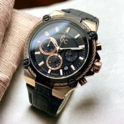 Gc Chronograph Strap Watch