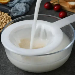 Mesh Strainer with Handle - Ideal for Soy Milk