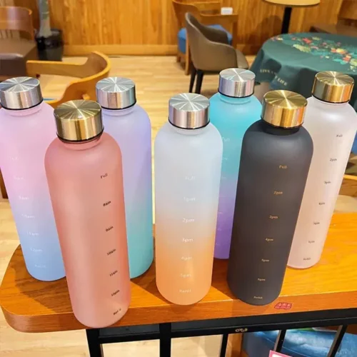 1 Litre Motivational Water Bottle