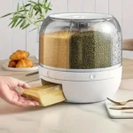Round Rotatable Candy Snack Storage Jars
