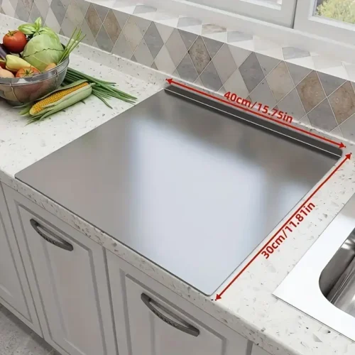 Stainless-Steel Cutting Board