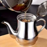Stainless Steel Oilpot with Filter Screens