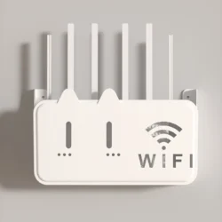 Wall-Mounted WiFi Router Storage Box