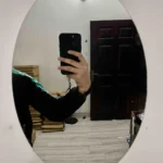 oval shape mirror