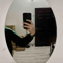 oval shape mirror