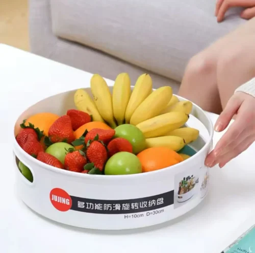 Rotating tray