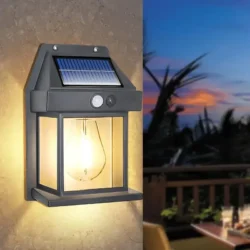 Solar Wall Lamp Light Motion Sensor