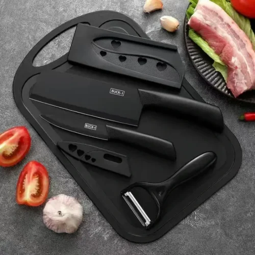 stainless stell knives set