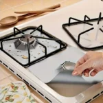 4pcs Reusable Non-Stick Gas Stove Burner Covers