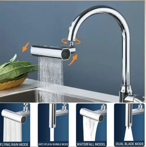 4 Modes Waterfall Faucet online in pakistan