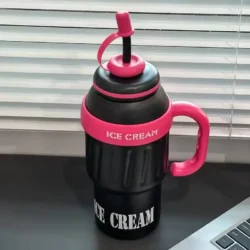 Straw Stainless Steel Tumblers