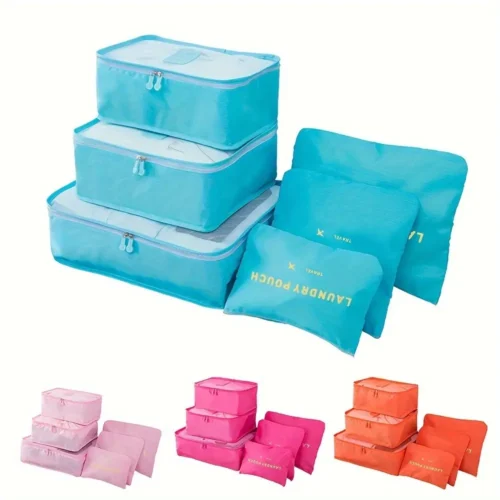 Versatile Luggage Organizer with Clothing