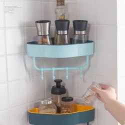 Wall Hanging Water Draining Storage Rack
