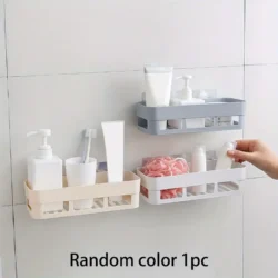 Wall-Mounted Bathroom Storage Rack