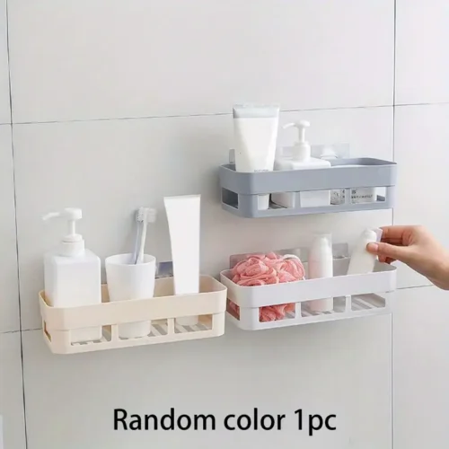 Wall-Mounted Bathroom Storage Rack