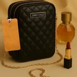 cross body bag doublr zippers