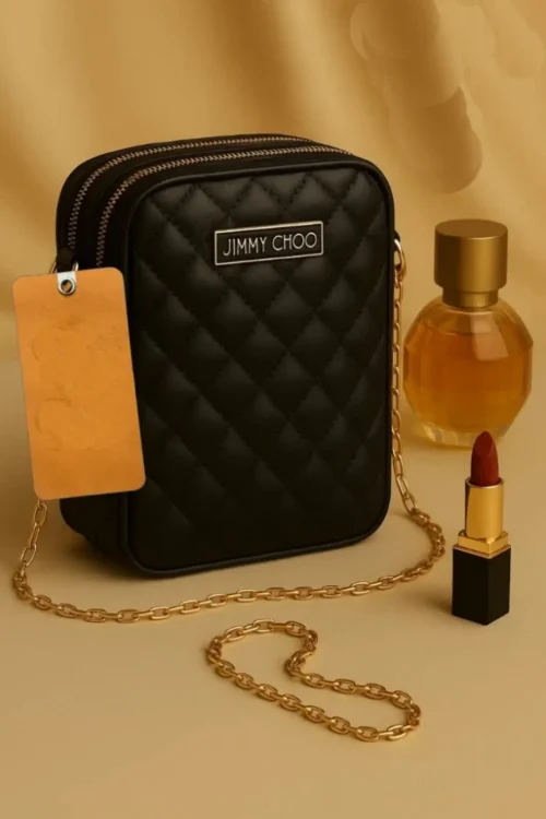 cross body bag doublr zippers