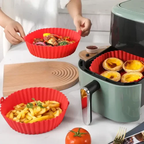 1pcs-Round-Replacement-Air-Fryers-Oven-Baking-Tray-Fried