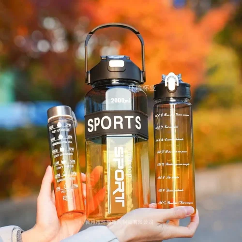 3 pcs water bottle