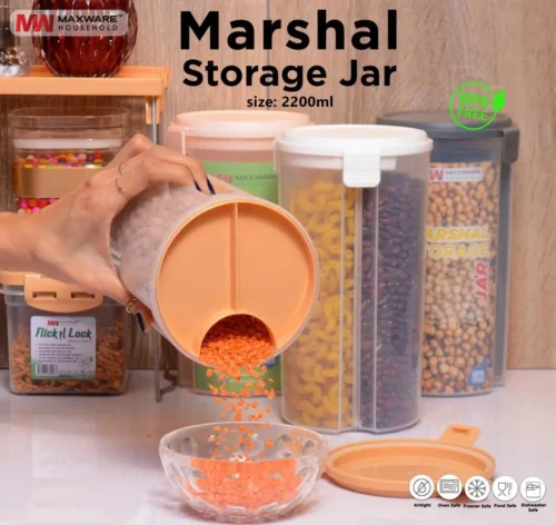3 portion jar