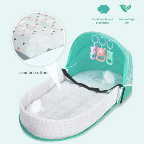Bed Nest With Mosquito Net & Toy