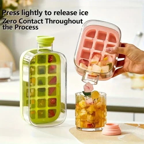 Bottle With Lid And Case