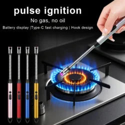 Electronic Lighter 1pc Aluminum Alloy