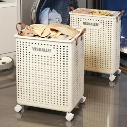 Foldable Laundry Basket] Large Capacity Foldable