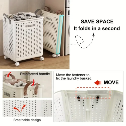 Foldable Laundry Basket] small Foldable small