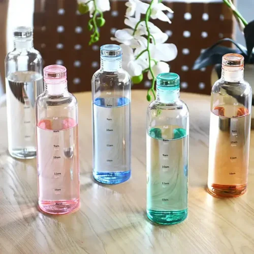 Glass Bottle Time Marker