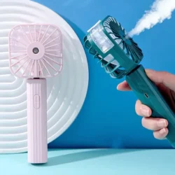 Mini hand Spray Fan Rechargeable