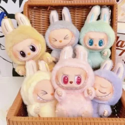 Labubu Monster Plush Keychain Blind Box
