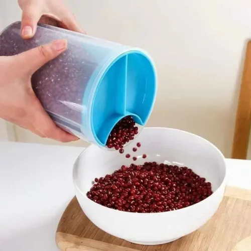 Plastic Food Storage Airtight Jar