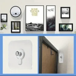 Punch Free Wall Stickers Adhesive
