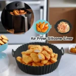 Reusable Silicone Air Fryer Baking Tray Non-Stick Heat-Resistant