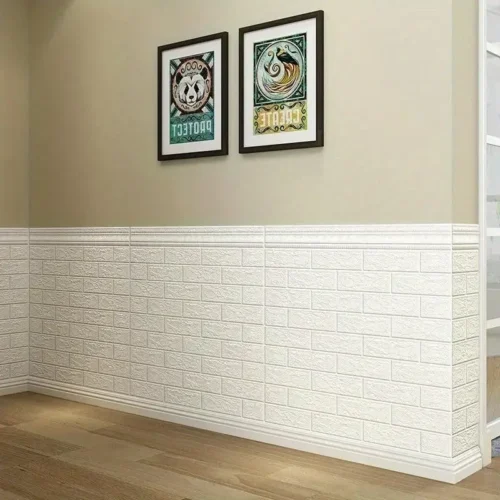 White sheets bricks