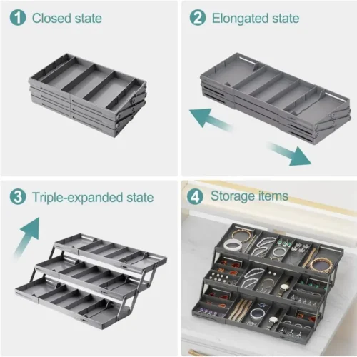 3 Tier Folding office organizer in pakistan