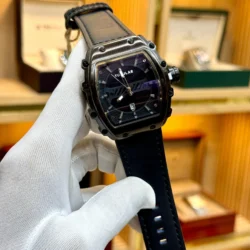 leather watch