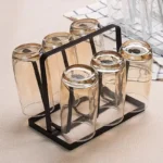 stainless steel glass stand durable